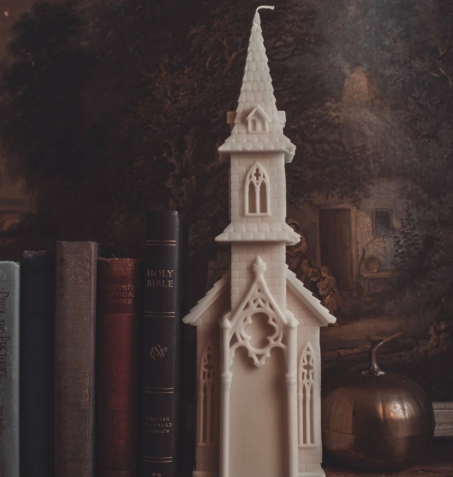 A Pleasant Thought - Wholesale Novelty Candle - GOTHIC CATHEDRAL CANDLE | PILLAR1