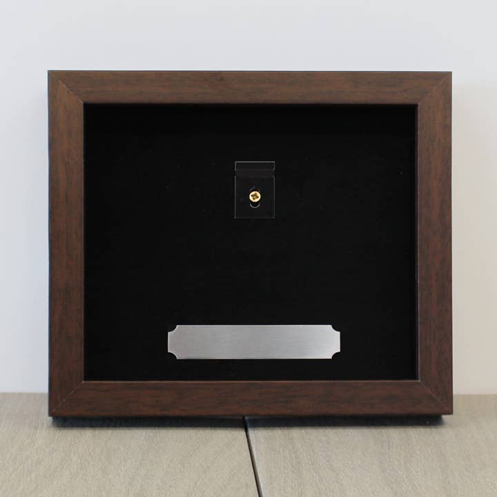 Freestanding Medal Display Case for 3 to 4 Medals for wholesale by Madry