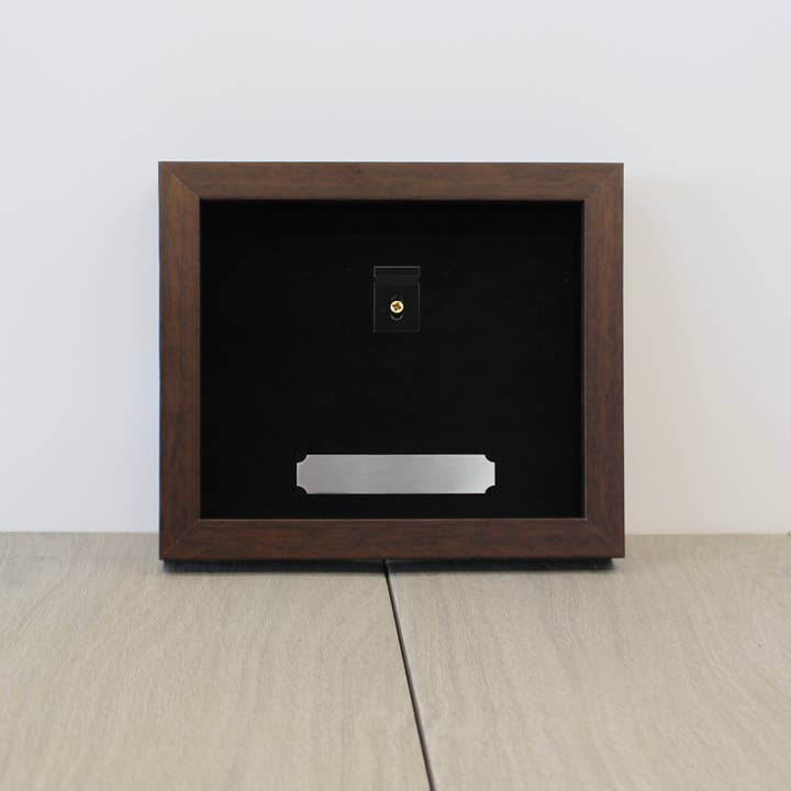 Freestanding Medal Display Case for 3 to 4 Medals for wholesale by Madry