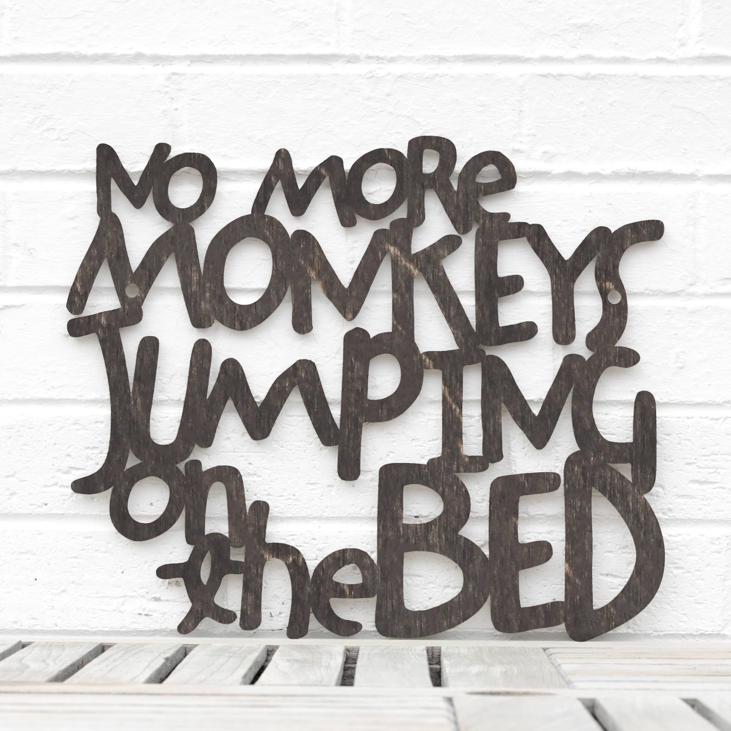 Spunky Fluff - Wholesale Wall Decor - Kids & Baby - No More Monkeys Jumping On The Bed, Kids Playroom Wall Art29