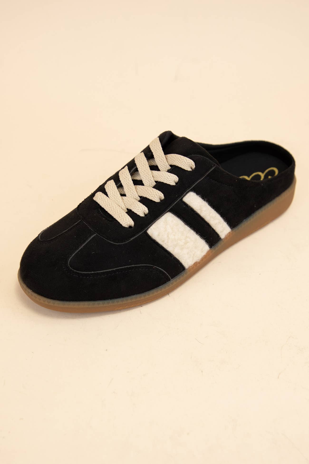 CCOCCI - Wholesale Lifestyle Sneakers - Women's - SANDRA FUR STRIPE DESIGN BACKLESS MULE COURT SNEAKERS17