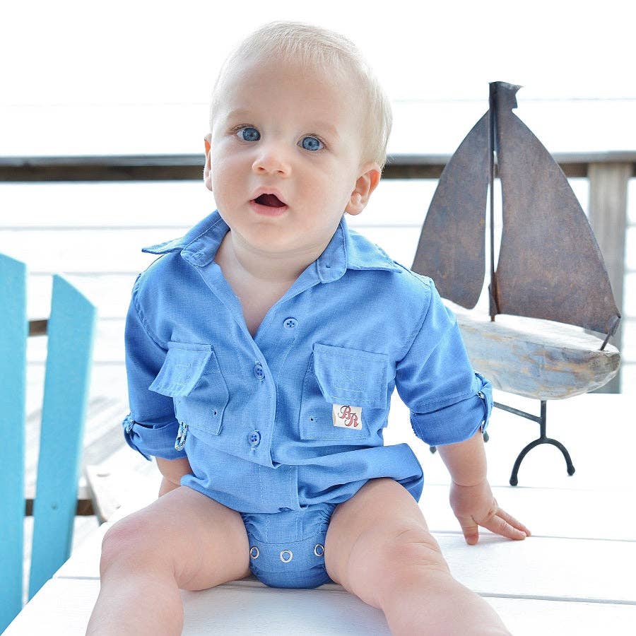 Bullred Clothing - Wholesale Bodysuit (Non-Footed) - Baby - The Original Infant Fishing Shirt - Baby Fishing Onesies1