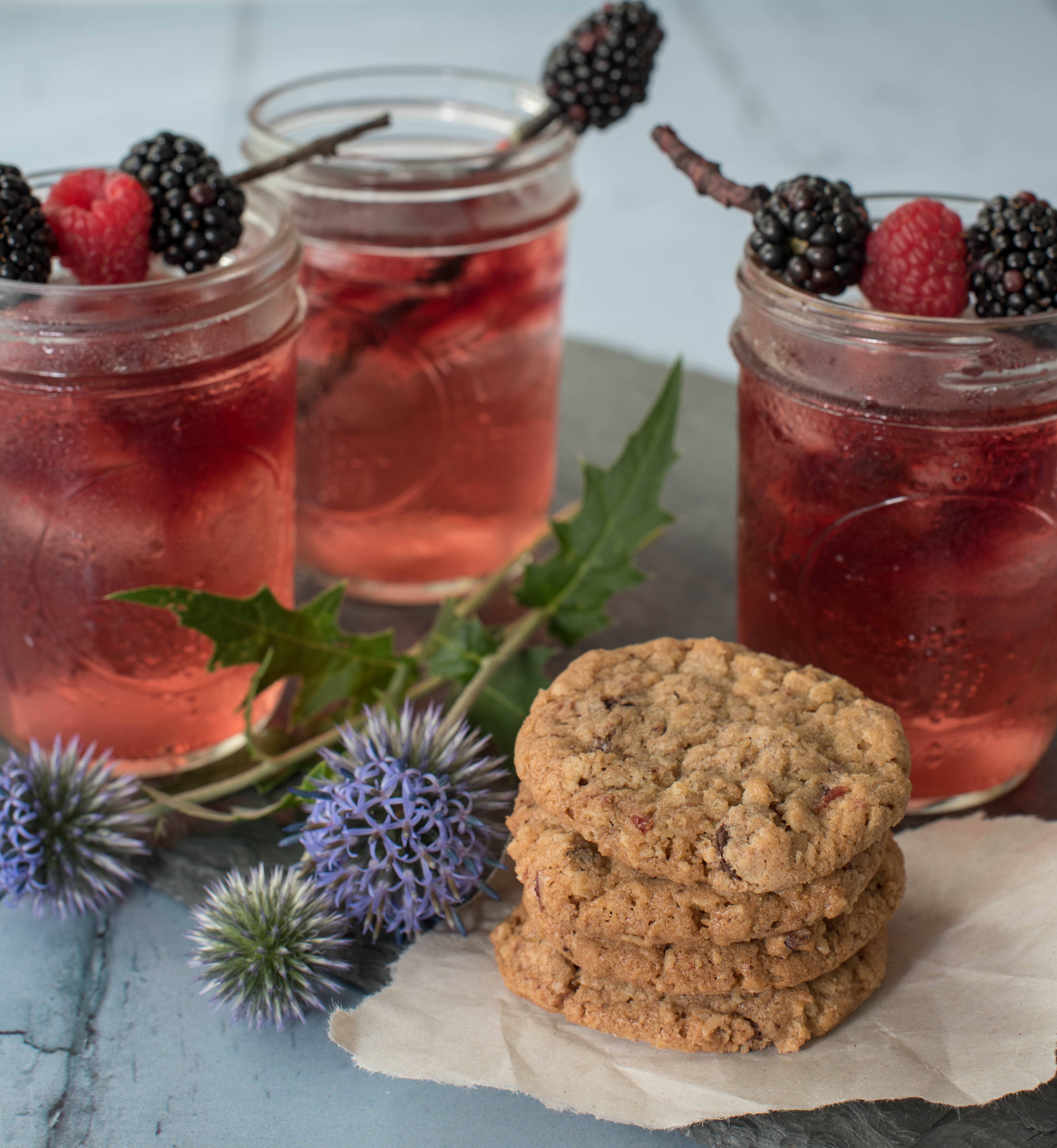 Lark Fine Foods - Wholesale Cookie - Cranberry Oat Chip "Petit Paquet"- Case of 244