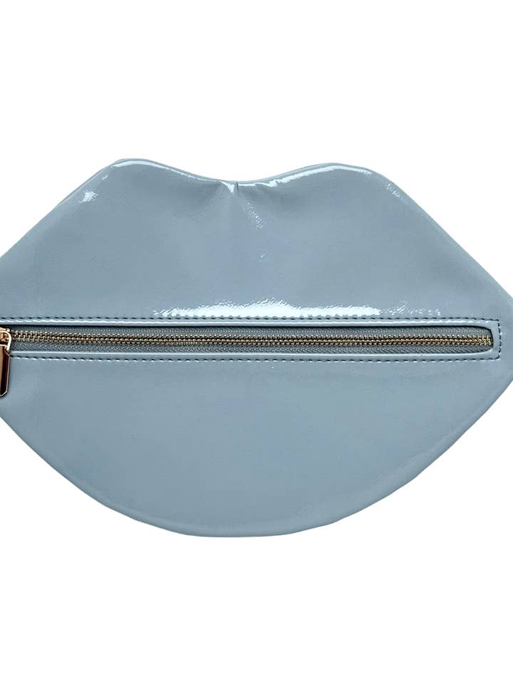 De Blake Lip Pouch — Icy Blue voor wholesale door David Stesner ArtHouse