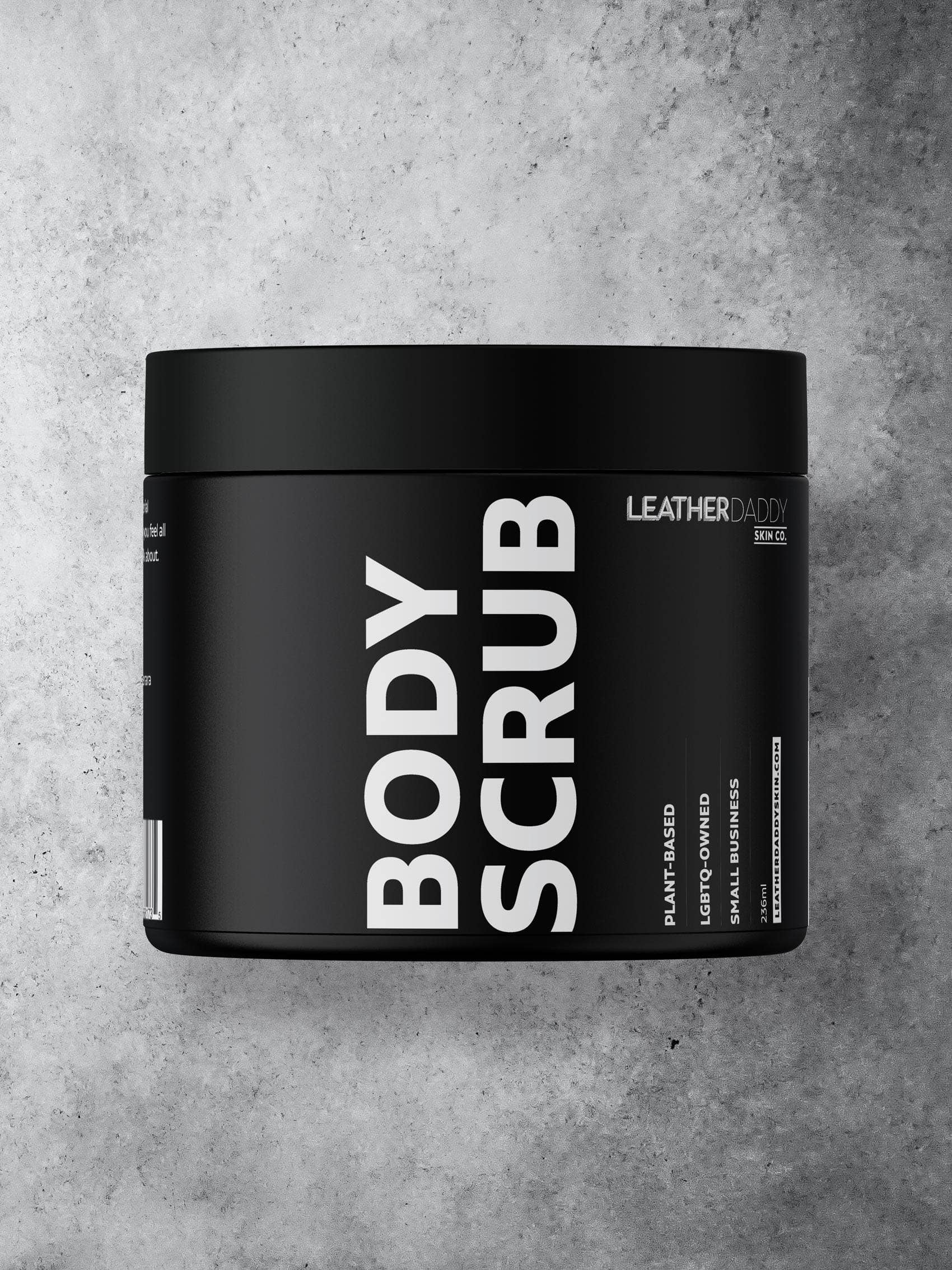 LeatherDaddy Skin Co. - Wholesale Body Scrub/Exfoliant - Body Scrub 236 ml