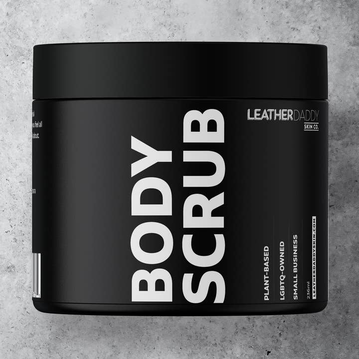 LeatherDaddy Skin Co. - Wholesale Body Scrub/Exfoliant - Body Scrub 236 ml0