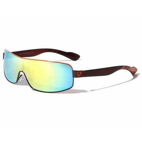 Sunrayzz Imports – Großhandel Sonnenbrille – Damen – Khan Color Spiegelschild kn-m3908-cm5