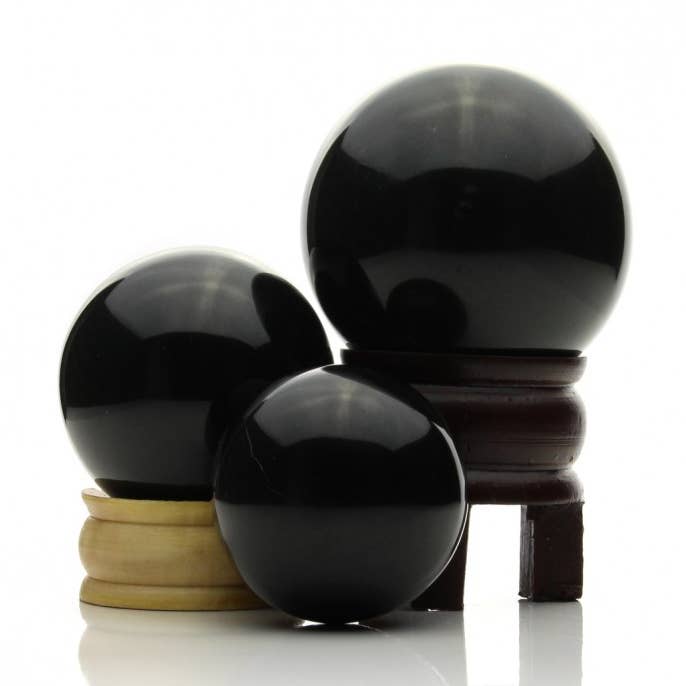 Schwarze Jaspiskugel für den Großhandel von UniArt