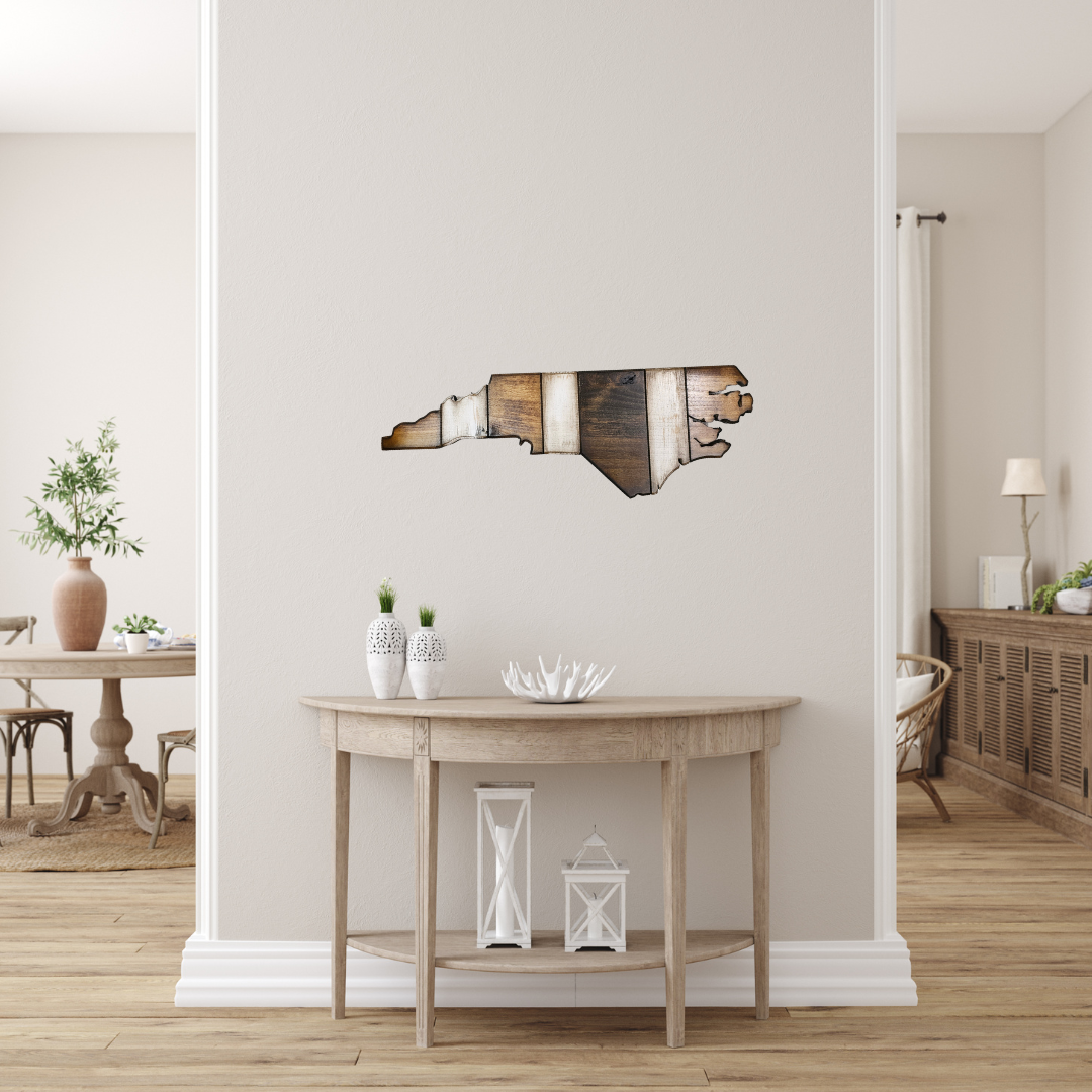 Cul de Sac Critters - Wholesale Wall Accent - 2ft North Carolina State Solid wood - Handcrafted & Handcut1