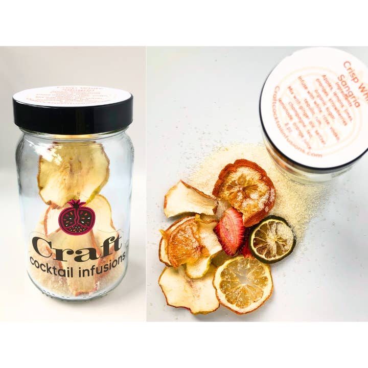 Cocktail Kit Crisp White Sangria Favor | Wedding Showers for wholesale by Craft Cocktail Infusions