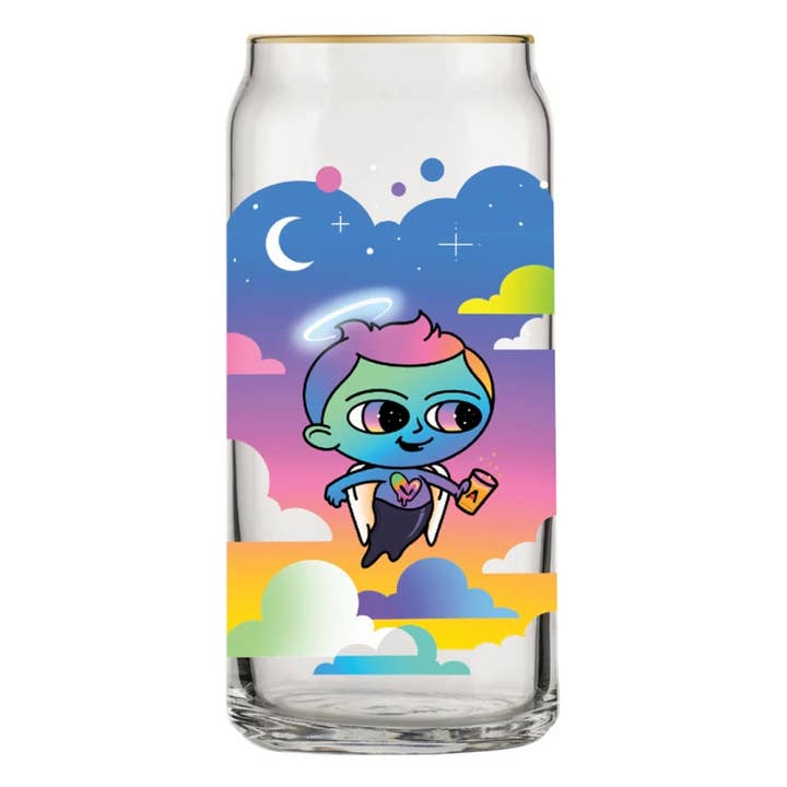 That "City of Angels" Glass by Jason Naylor for wholesale by BeerCanvas