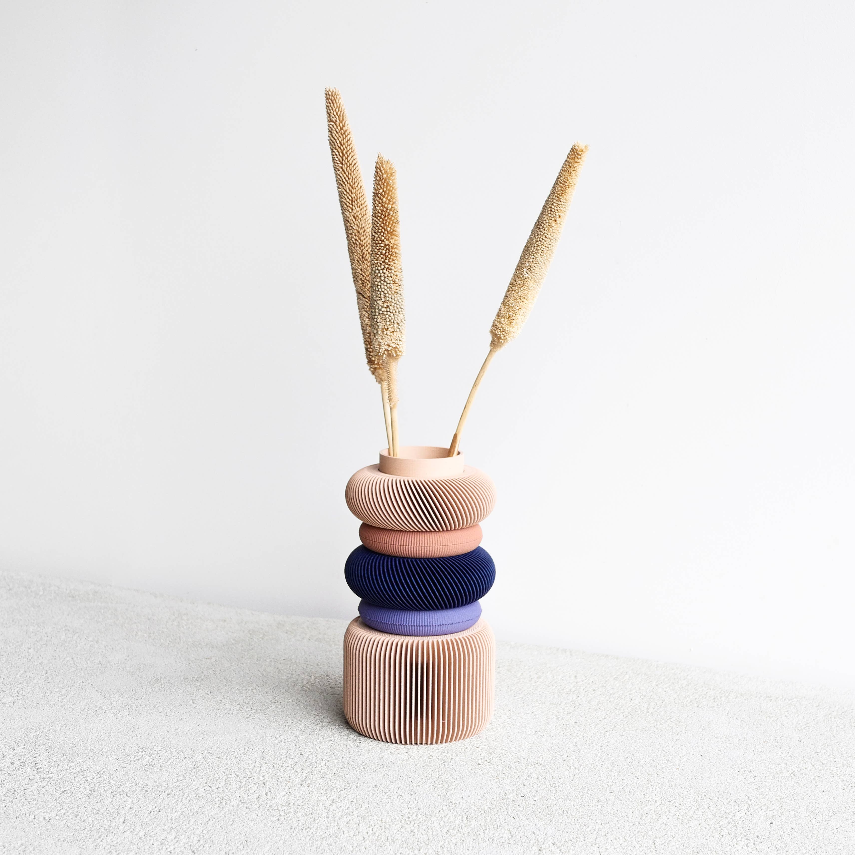 MINIMUM DESIGN - Wholesale Vase - BLUSH Modular Vase, perfect for dried or fresh flowers !3