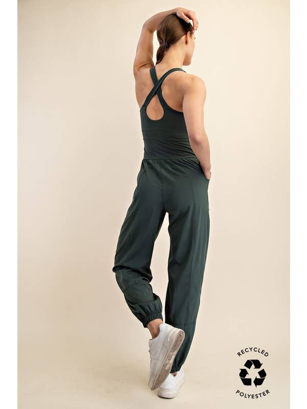 Sunday Morning - Wholesale Activewear set – Women′s - JP005137 RECYCLED BUTTER SOFT ACTIVE JOGGER ONESIE 19