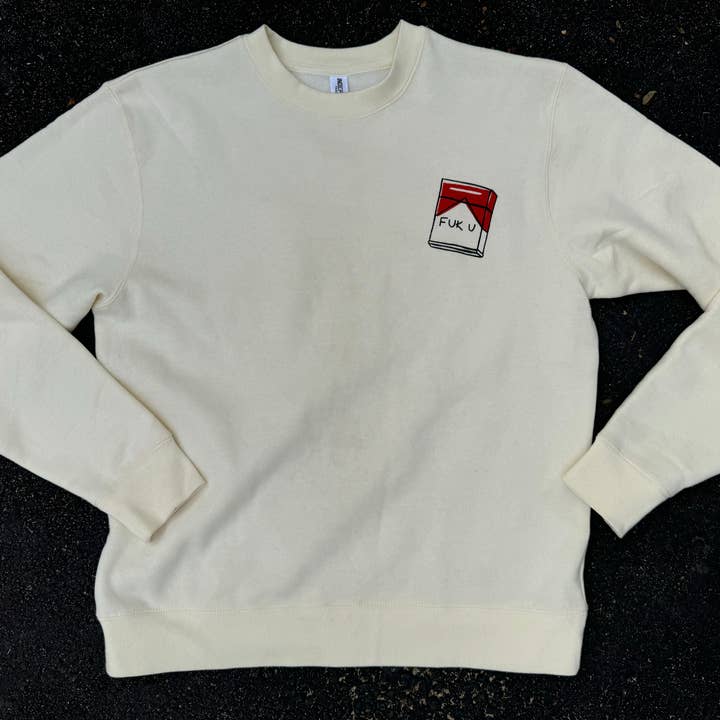 Cocky Smokes Crewneck Sweatshirt for wholesale by The Cocky Brand
