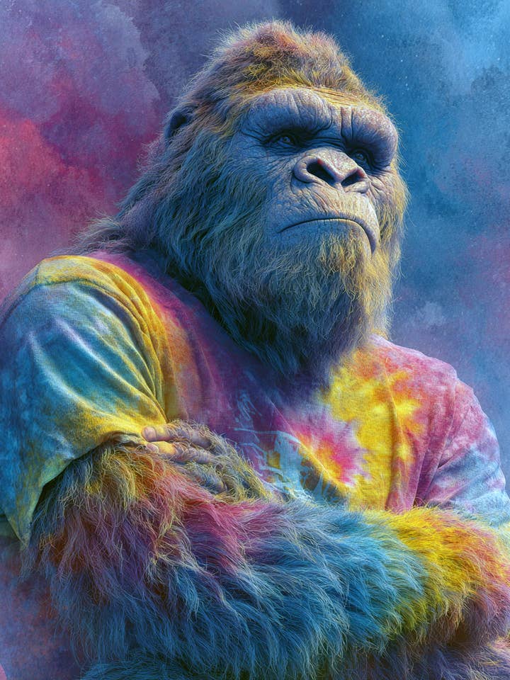 Bigfoot & Sasquatch - Tie Dye Dude for wholesale by Mowbi