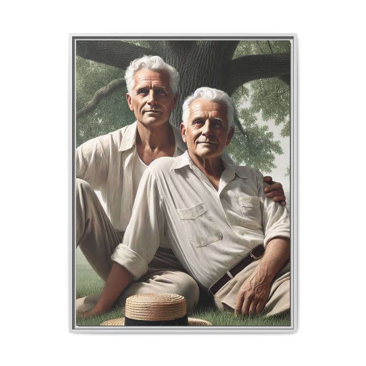 Walt & Pete - Wholesale Painting/Drawing - Missing Art Studies - Grant 05611