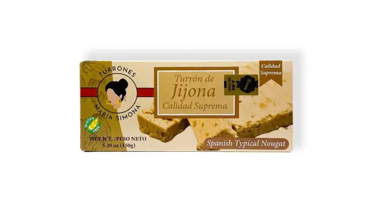 Turrones Maria Simona - Wholesale Nougat - Spanish Turron (Nougat) Jijona - 150g - 5.29 oz1