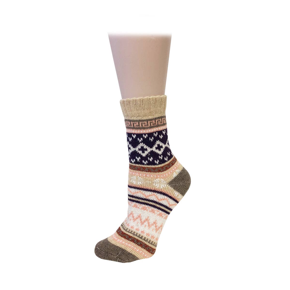 Wrapables.com - Wholesale Socks - Women's - Wrapables Women's Thick Winter Warm Wool Socks (Set of 5)2