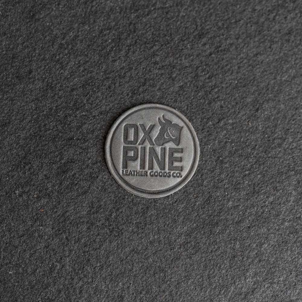 Ox & Pine - Vente Écusson - Patches en cuir circulaires Ox & Pine avec attache auto-agrippante en option9