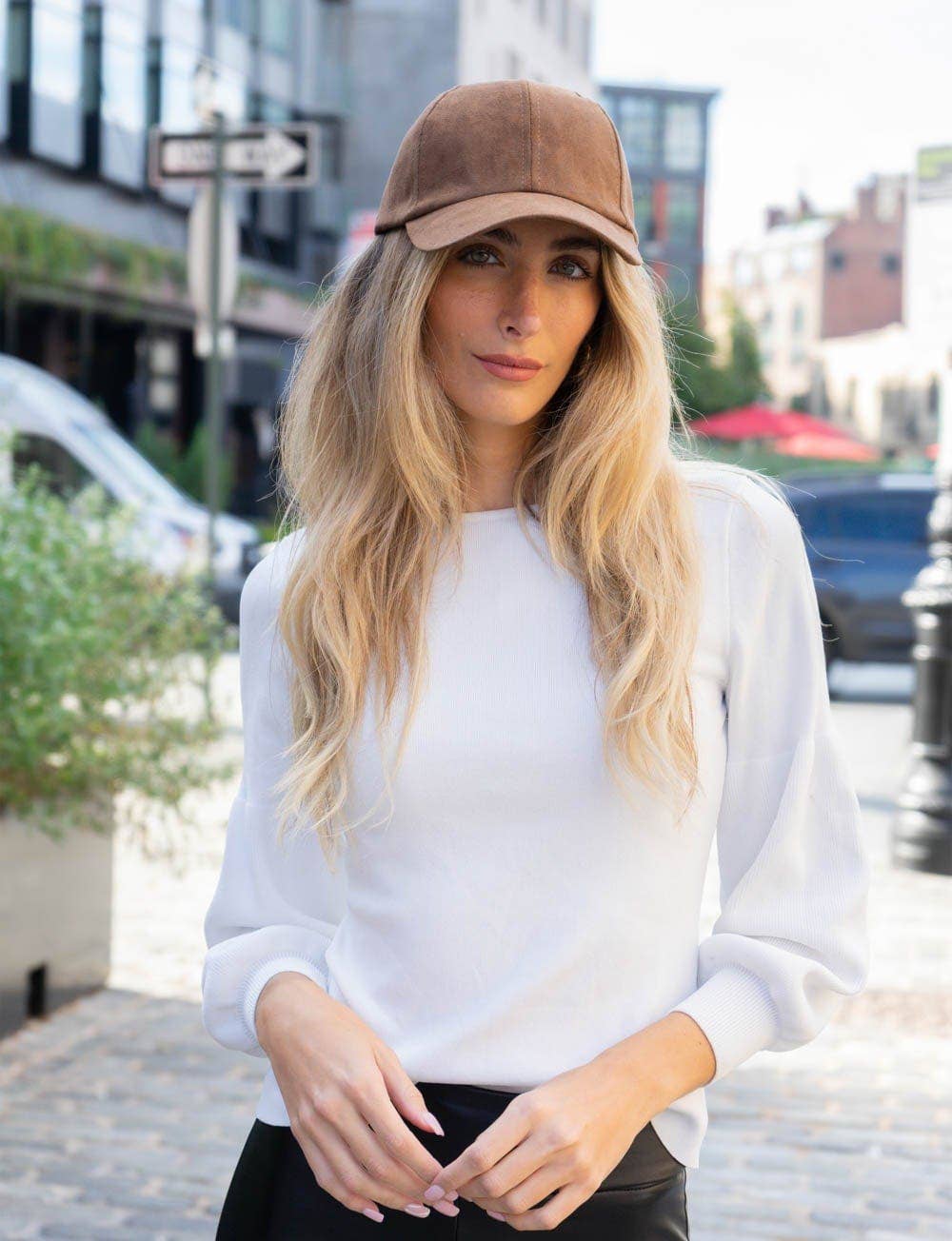 Magid - Wholesale Baseball Cap - Women's - Magid Suede Baseball Cap4