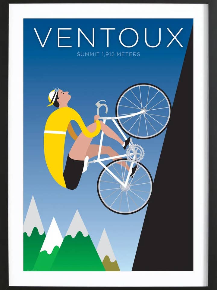 Ventoux Premium inramad affisch för wholesale av JUNIQE