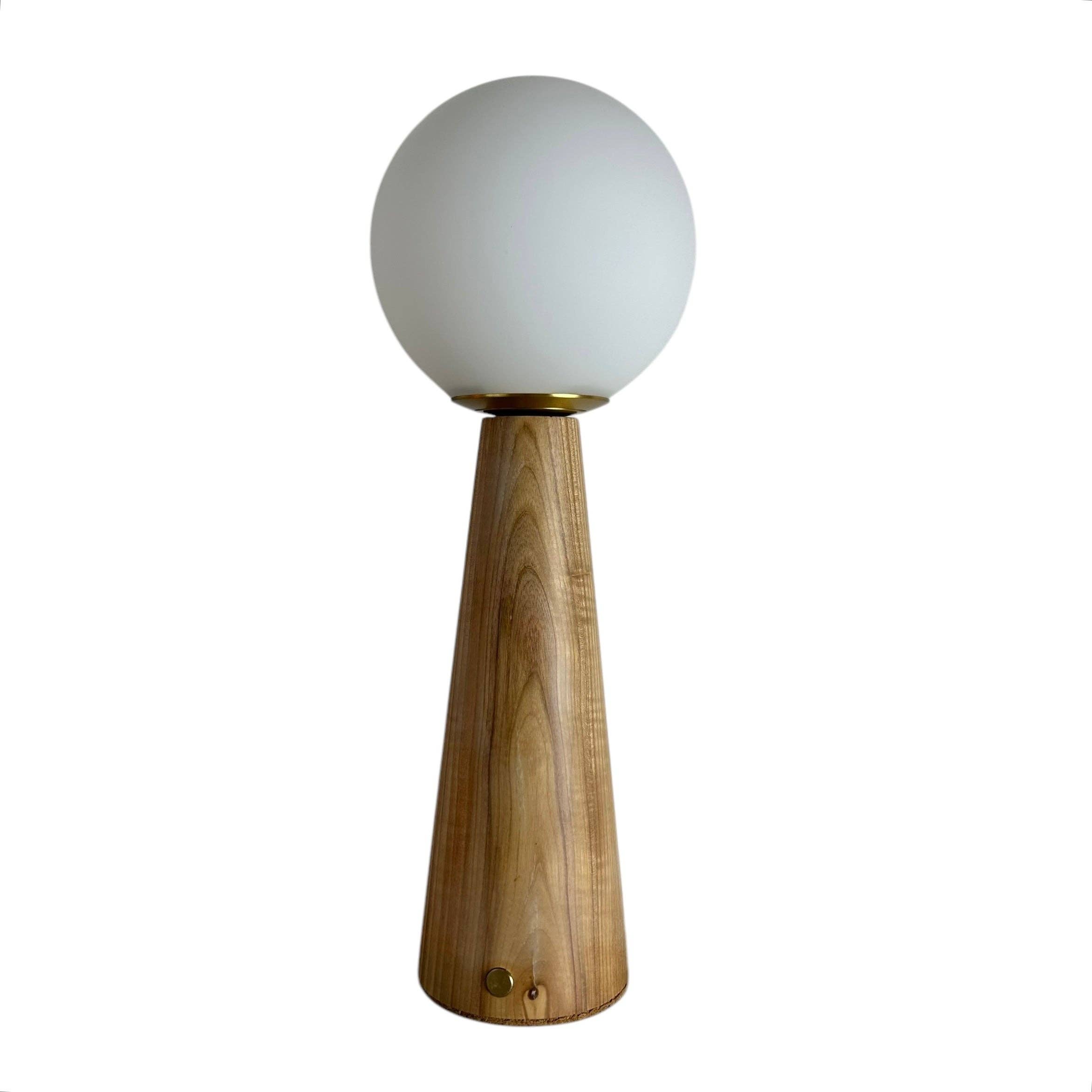 CHALK - Wholesale Accent/Desk Lamp - Large Deco Cone Lamp | Beech0