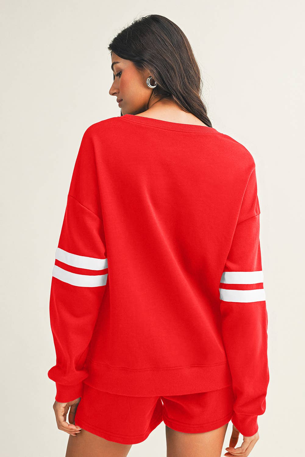 Little Daisy Closet - Wholesale Lounge Set - Women's -  LDC Solid Casual Pocket Shift Long Sleeve Top And Pants Set1