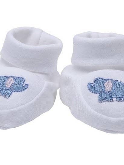 Chaussons - Coton peigné (Broderie) pour la vente par Jacaranda Living