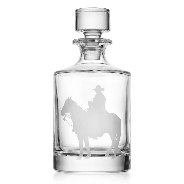 Godinger - Wholesale Decanter - Cowboy Western Decanter