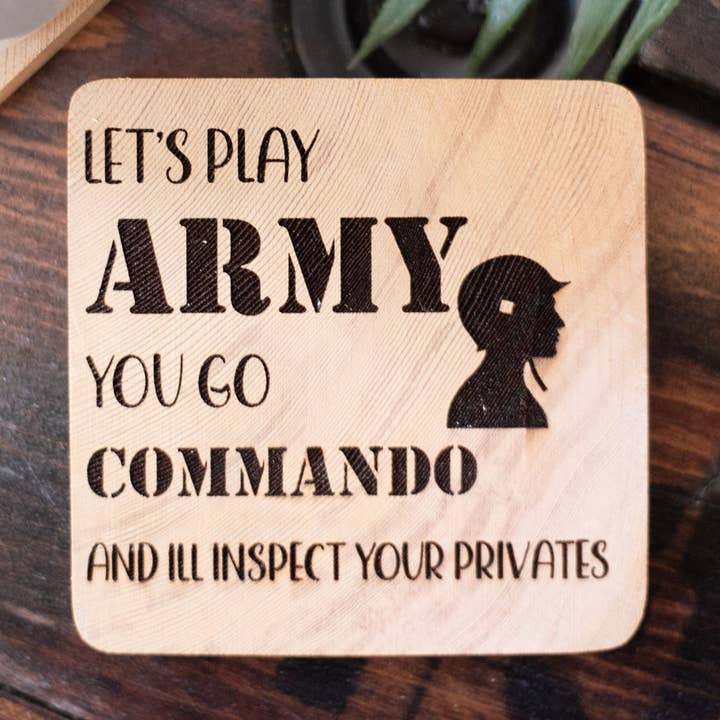 Cedarwood Coaster - Lad os spille hær for engroshandel hos MekanaKana