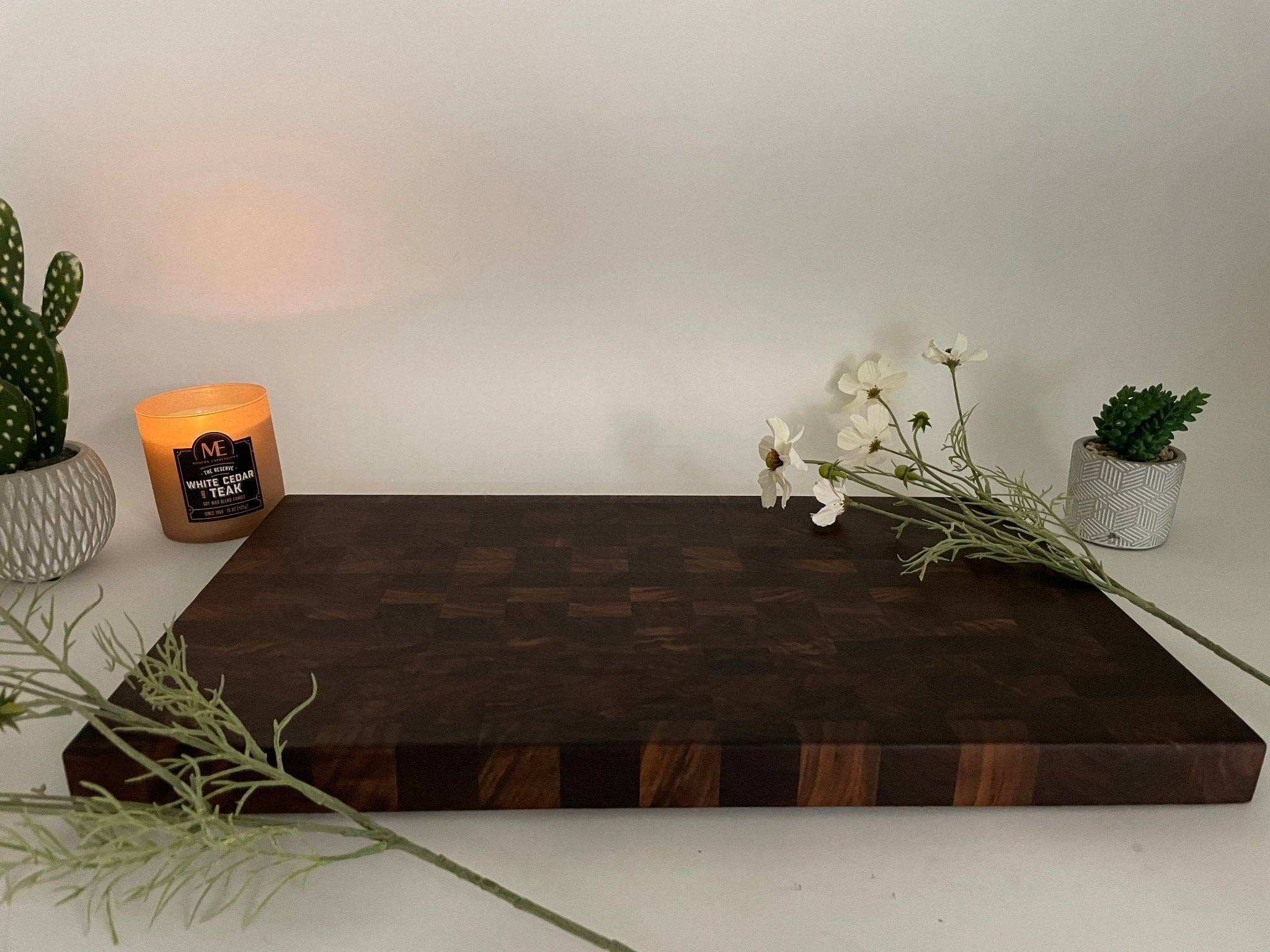 EBONWOOD - Wholesale Cutting Board - XL Walnut Endgrain Cutting Board, Wedding Gift, Anniversary Gift, Christmas Gift, USA Made, Personalization Available3