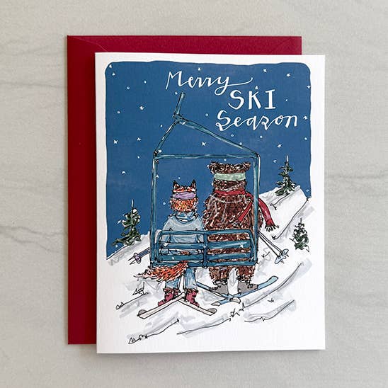 Carte des animaux de remontée mécanique pour la vente par Bird and Buffalo