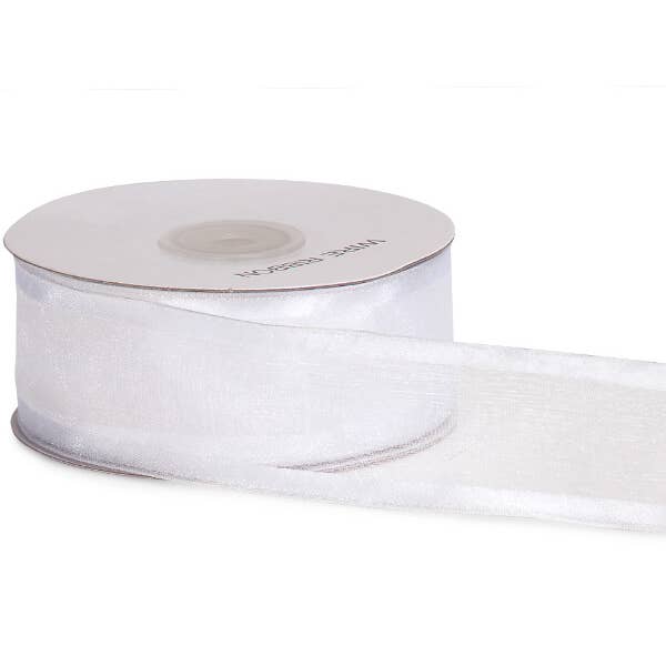 Nashville Wraps - Wholesale Ribbon - Gift Wrapping - Wired Satin Edge Sheer Ribbon
