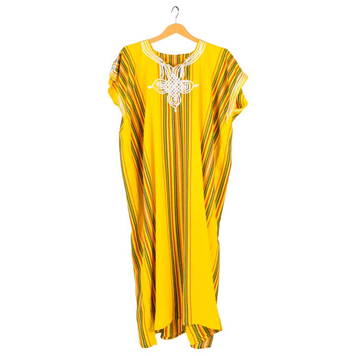 King Of Handmade – Kaftan - Mulher por atacado – Kaftan Marroquino Praia em Várias Cores, Vestido Feminino de Verão Tamanhos P a G3