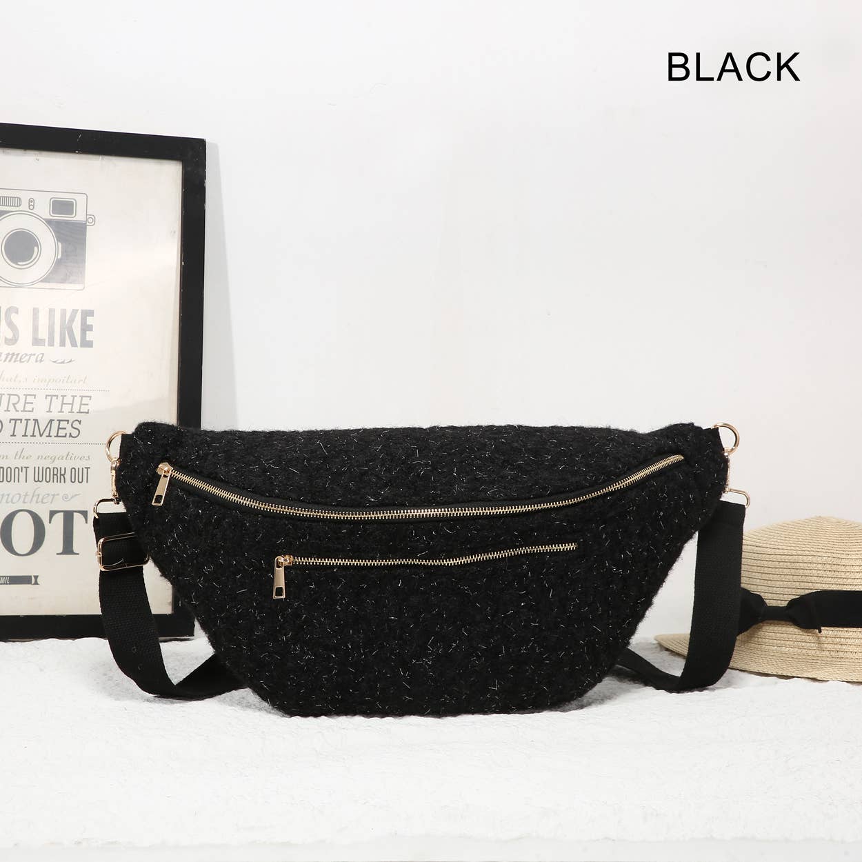 House of Milano – wholesale Belt bag – Women’s – 25418 Fabric Bum Bag0