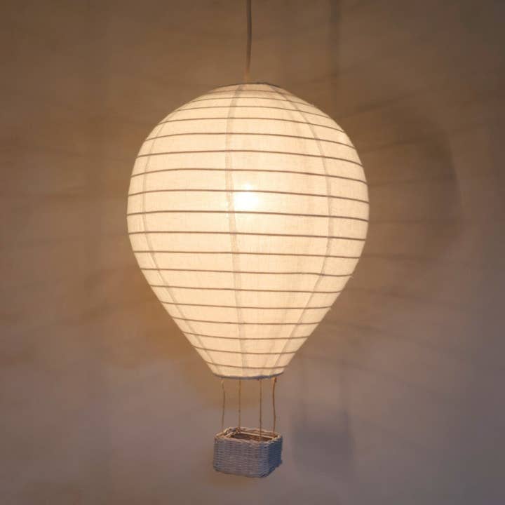 Lumiere Shades - Wholesale Night light – Child & baby - Kids/Nursery Linen Shade - Up & Away1