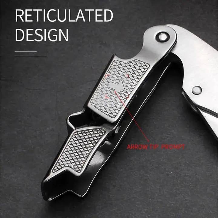 Huis Van Merken - Wholesale Bottle/Wine Opener - Premium Stainless Steel Corkscrew with Wooden Handle2