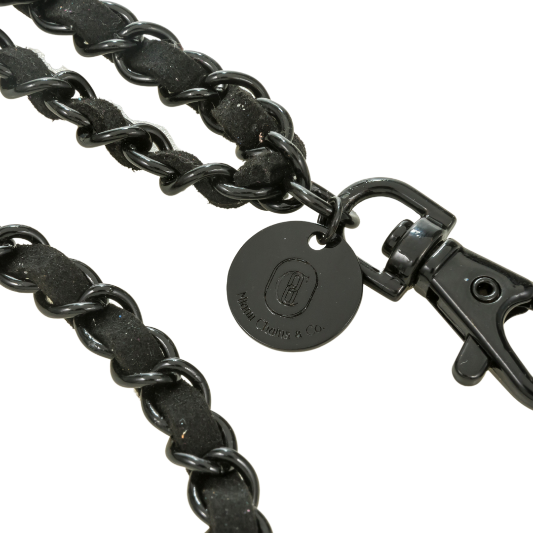 Miami Chains & Co. - Wholesale Phonecase Strap - Black on Black Crossbody Phone Chain3