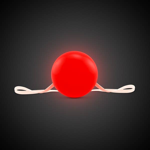 Windy City Novelties - Wholesale Light-Up Toy - Kids & Baby - LED Reindeer Red Noses Retail 24-unit Display Christmas 2