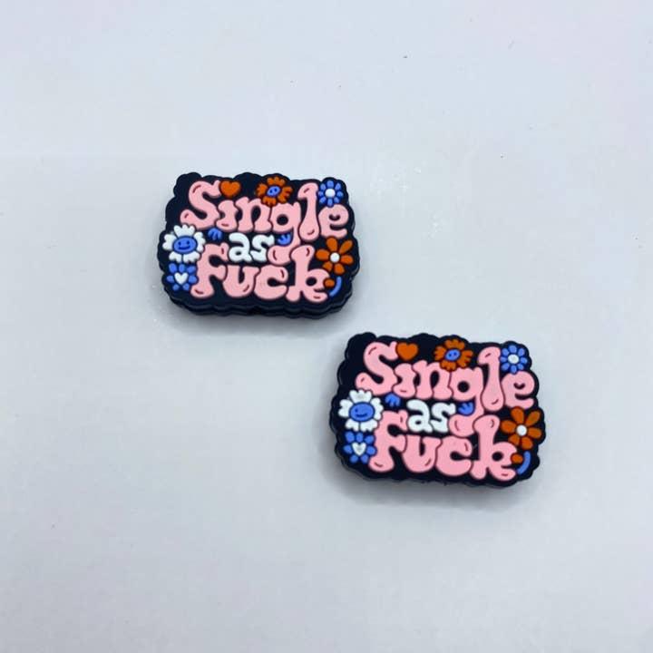 ASAP Craft Supplies - Wholesale Craft Supplies - *Single as F*** Silicone Focal Bead