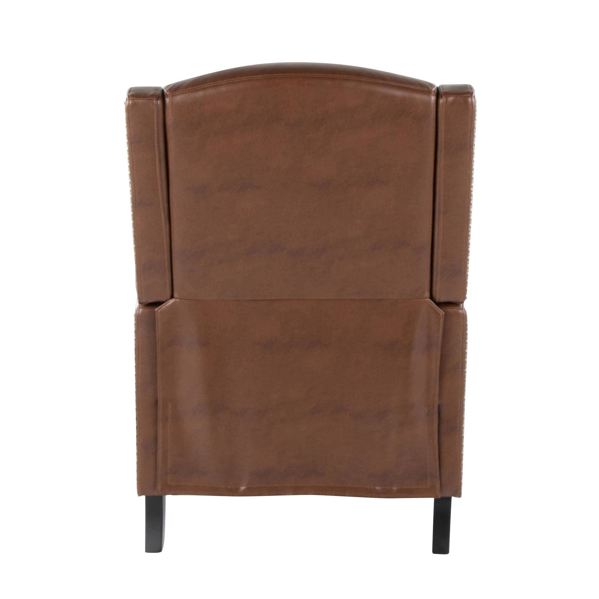 Stanley Recliner in Black Wood for wholesale on Faire3