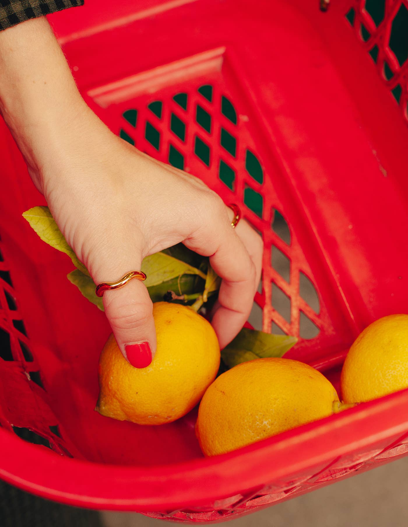 Nordic Muse – wholesale Band/stacked ring – Gold Chunky Irregular Band Ring, Waterproof8