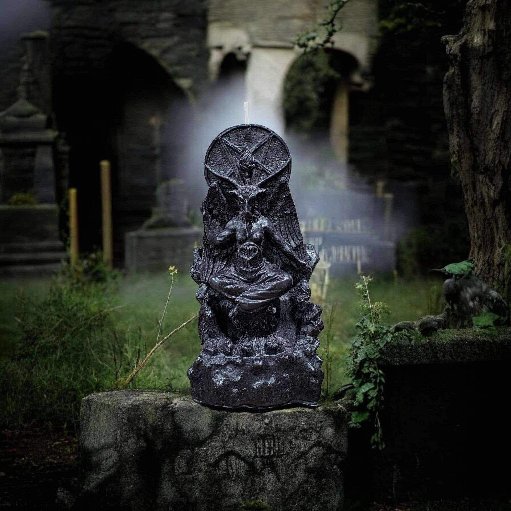 Black Baphomet for wholesale on Faire