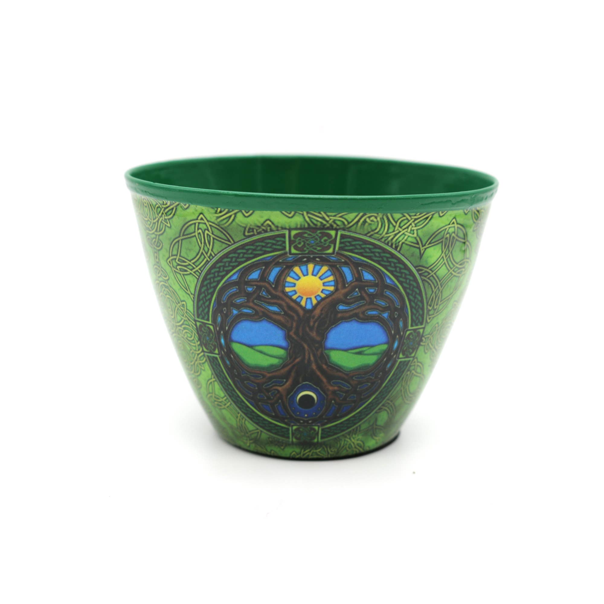 Designs by Deekay Inc. – Prato de incenso por atacado – Tigela de borrões de metal (4 in.): Árvore da Vida0