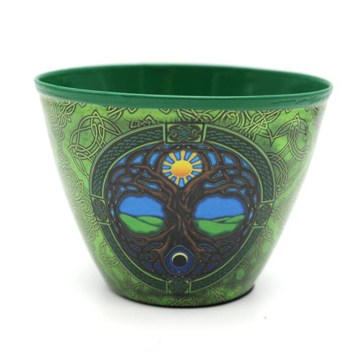 Designs by Deekay Inc. – Prato de incenso por atacado – Tigela de borrões de metal (4 in.): Árvore da Vida0