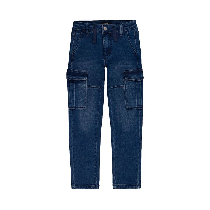 BOYS' BRIXTON STRAIGHT/ NARROW FIT CARGO JEANS W DRAWCORD for wholesale by JOE'S JEANS - KIDS