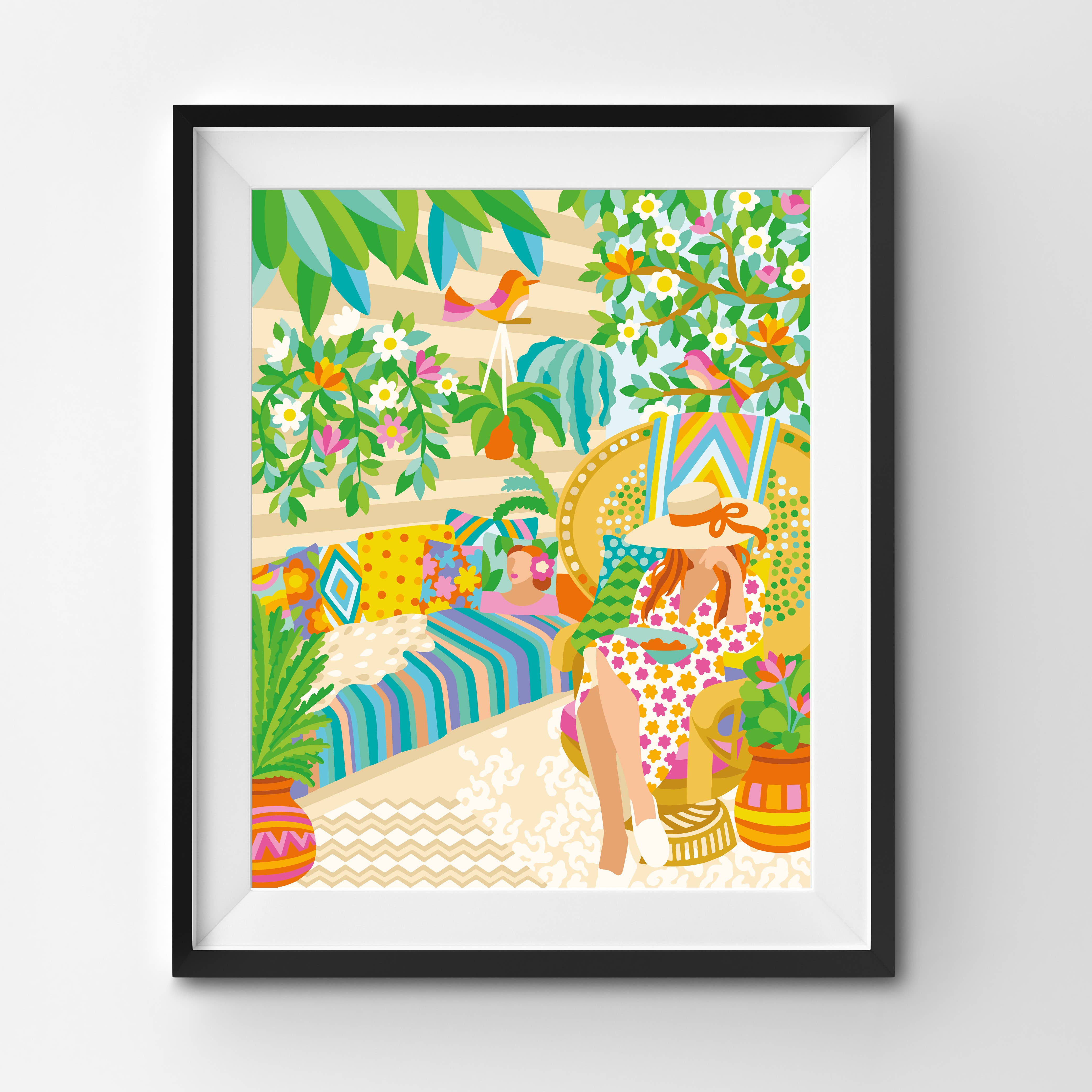 Winnie's Picks - Vendita all'ingrosso Kit per lavoretti fai da te - Rilassati nel Giardino, Regalo Estate 2026 Dipingi con i Numeri2