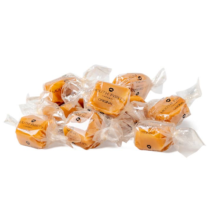 Original Caramel by the Piece for wholesale by Mouth Party, LLC