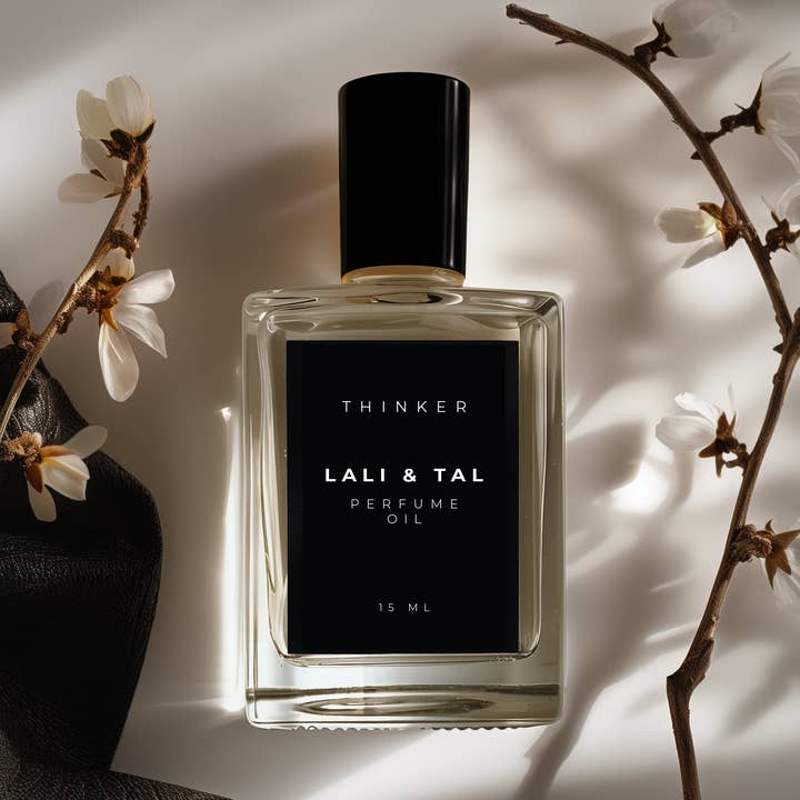 Men's Roll-On Cologne Oil - Thinker Scent for wholesale by LALI & TAL