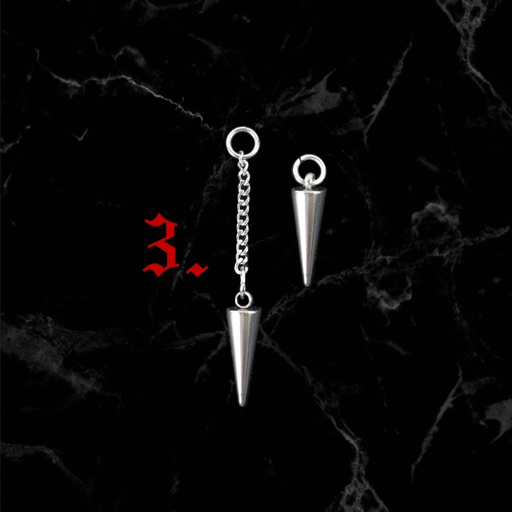 While Odin Sleeps - Wholesale Hangende/ronde oorbellen - Bouw je eigen hoepels (staal)2